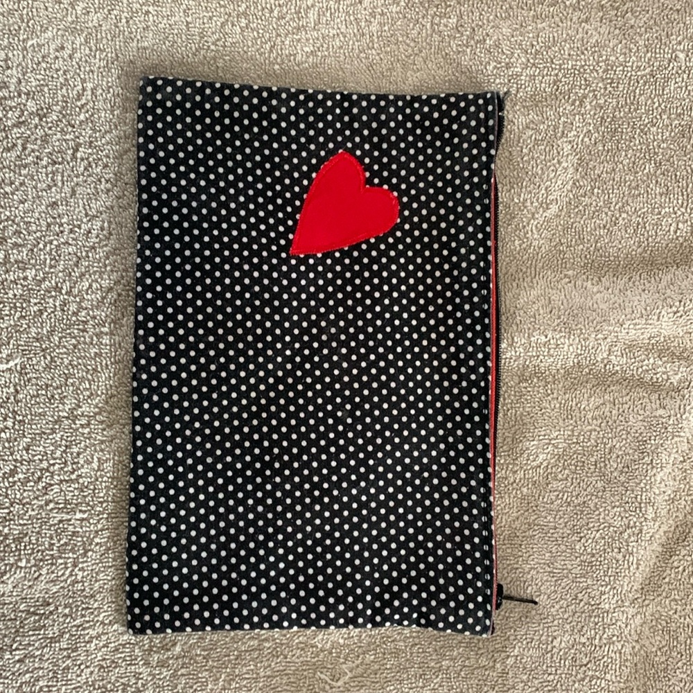 Super cute handmade cosmetic or whatever bag.